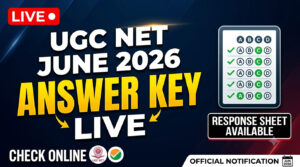 UGC NET June 2026 Answer Key LIVE: Check Response Sheet at ugcnet.nta.nic.in Soon